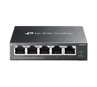 Omada ES205GP V1 - Commutateur - Géré - 4 x 10/100/1000 (PoE+) + 1 x 10/100/1000 - de bureau, fixation murale - PoE+ (65 W)