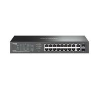 Omada ES220GP Commutateur PoE Gigabit facile à gérer 16 ports | Budget de 150 W, conforme à la norme PoE+, jusqu'à 250 m de distance, récupération automatique, VLAN, prévention des boucles
