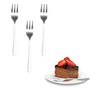 OMAGO, Fourchette à gâteau mini fourchette 3 pièces ensemble de fourchettes élégant ensemble de couverts lisses