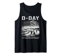 Omaha Beach 1944-2024 Jour J 80e anniversaire Normandie D-Day Débardeur