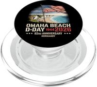 Omaha Beach 1944 D-Day 2026 82ème Anniversaire Normandie D-Day PopSockets PopGrip pour MagSafe