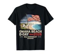Omaha Beach 1944 D-Day 2026 82ème Anniversaire Normandie D-Day T-Shirt