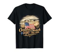 Omaha Beach 1944 D-Day 2026 82ème Anniversaire Normandie D-Day T-Shirt