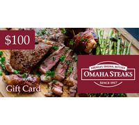 Omaha Steaks Gift Card 100 USD