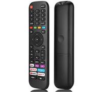 Omaic Télécommande infrarouge de rechange pour télécommande Hisense VIDAA EN2G30H/EN2A30 avec Netflix, Prime Video, YouTube, Rakuten
