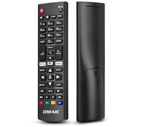 OMAIC Télécommande universelle de rechange pour LG-Smart-TV-Remote, nouvelle télécommande infrarouge pour TV LG AKB75095308 AKB75095307 AKB74915324, avec boutons de raccourci clavier