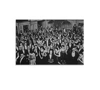 OmAju Poster du film Overlook Hotel from Stephen King The Shining - Art mural - Impression sur toile - Décoration murale pour salon - 50 x 75 cm