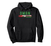 Oman Flag | Omani Vintage Distressed Sweat à Capuche