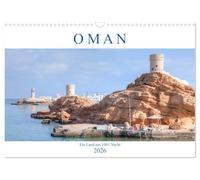 Oman - Un pays des mille et une nuits, Version française (Calendrier mural 2026 DIN A3 portrait), Calendrier CALVENDO mensuel
