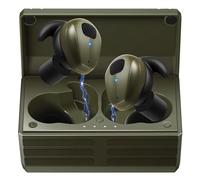 Omana Bouchons d'oreille électroniques antibruit Bluetooth 5.3 pour la chasse, tactique, tir, militaire, événements musicaux, construction, concerts, Vert, S