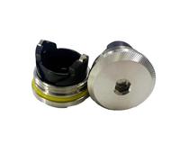 Omana Capuchon de batterie et contacts compatibles avec Garmin Vector 3 3S Rally RK100 RK200 RS100 RS200 - Coque de pédale de vélo - Compteur de puissance - Accessoires de rechange (Coque, 1 pièce)