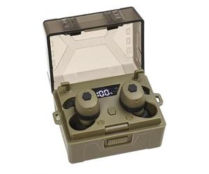 Omana Protège-oreilles électroniques, avec annulation du bruit, Bluetooth 5.4, protection auditive, pour la chasse, la tactique, le tir, les militaires, les événements musicaux, la construction, les