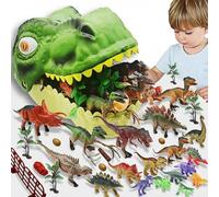 OMAOSORT Lot de 45 jouets dinosaures pour enfants - Jouet Jurassic World - Figurines éducatives - Un excellent cadeau pour les tout-petits.