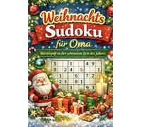 Omas Weinachts Sudoko Rätzel Buch