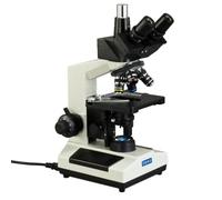 OMAX Microscope trinoculaire composé biologique 40X-2500X avec lumière LED remplaçable