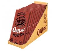 Ombar Ombar Noir 90% cacao cru 10x