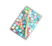 Omber Lot de 100 pinceaux à ongles en coton avec stylo de préhension pour femme et fille Blanc/coloré