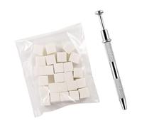 Omber Nails Brosse à ongles Éponge à ongles avec stylo de préhension Outils de manucure Outils d'art Bloomings Ongles Gradients Ongles