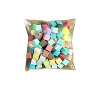 Omber Nails Pinceau à ongles en coton Design artistique Poids léger pour femmes filles Blanc/coloré 50/100 pièces Brosse à ongles Omber