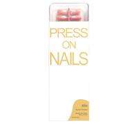 Omber Nudes Press On Nails Brillant Faux Brillant Faux Bâton Sur Ongle Artificiel Femmes Usure Quotidienne Colles Acryliques Sur Ongles Pour Femmes Clair
