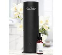 Ombiance Diffuseur d'arômes et d'huiles essentielles professionnel - Désodorisant électrique aromathérapie sans eau, automatique, humidificateur silencieux + huile parfumée (jasmin)