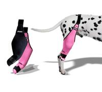 Ombit Pets Attelle de genou pour chien déchiré par le LCA - Stabilisateur de la rotule et de la hanche - Rose droit, taille M