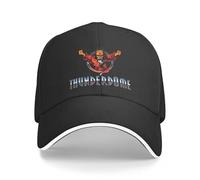 Ombrage extérieur Casquette de Course Unisexe Thunderdom Musique Casquette de Baseball Vintage Sandwich Chapeaux Hommes Femmes Casquettes Ajustables Chapeau Sport Cadeaux personnalisés