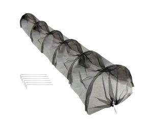 Ombrage pour plantes, couverture de tunnel en filet, tente de protection, jardin d'hiver, arrière-cour extérieur, panneau isolant, protection solaire UV, filet de plantes stable, installation facile