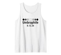 Ombraphile Solar Eclipse Total Path of Totality Tops & Stuff Débardeur