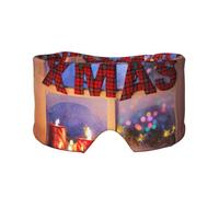 Ombre à paupières confortable, cache-oreilles pour dormir, bandeau chaud et design double face peuvent tous être utilisés. Convient pour la méditation et le yoga.