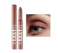 Ombre à paupières en bâton, crayon crème waterproof longue durée, set de maquillage des yeux mat, Crayon de contour éclaircissant naturel, cadeau parfait pour les femmes (#5)