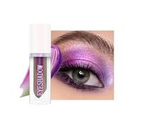 Ombre à Paupières Liquide Pailleté, Violet Caméléon Métallique à Effet Multichrome, Longue Tenue, Finis Holographique, Texture Crème Colorée, Maquillage des Yeux de Fête pour Femme - 05