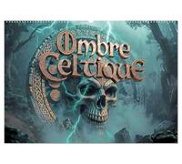 Ombre Celtique (Calendrier mural 2027 DIN A2 vertical), CALVENDO calendrier mensuel: Voyage mystique à travers les ombres de la mythologie celtique. ... dans une atmosphère sombre et envoûtante.