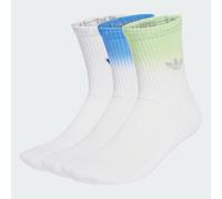 Ombre Chaussettes mi-mollet 3 paires White / Pulse Lime / Blue 34-36
