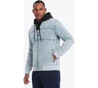 Ombre Clothing Bombardier homme Ndamukong bleu clair L