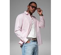 Ombre Clothing Chemise à manches longues pour hommes Sailo bronze L