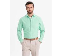 Ombre Clothing Chemise à manches longues pour hommes Sailo mint XXL