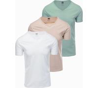 Ombre Clothing Ensemble de t-shirts pour hommes Ondo diverses couleurs L