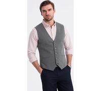 Ombre Clothing Gilet de cérémonie pour hommes Afu graphite L