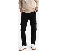 Ombre Clothing Pantalon à poches Mansaré noir S
