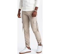 Ombre Clothing Pantalon à poches pour hommes Fadika sand XXL