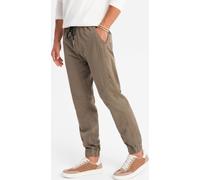 Ombre Clothing Pantalon de jogging homme Vivienet marron foncé XL