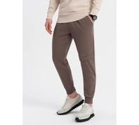 Ombre Clothing Pantalon de survêtement Boromooru Hommes marron L