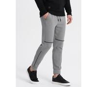 Ombre Clothing Pantalon de survêtement hommes Pingamma gris XXL