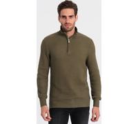 Ombre Clothing Pull classique pour homme Sorath olive L