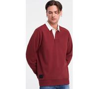 Ombre Clothing Sweat à capuche homme Rufeal châtaigne XL