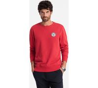 Ombre Clothing Sweat à capuche sans fermeture Condeh rouge XL pour homme
