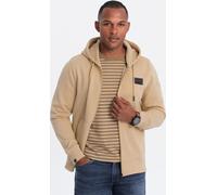 Ombre Clothing Sweat-shirt zippé Daycaretot homme sable S