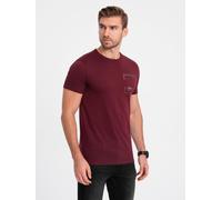 Ombre Clothing T-shirt à manches courtes Themphie maroon homme S