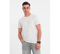Ombre Clothing T-shirt homme à manches courtes Feliciaf blanc XL